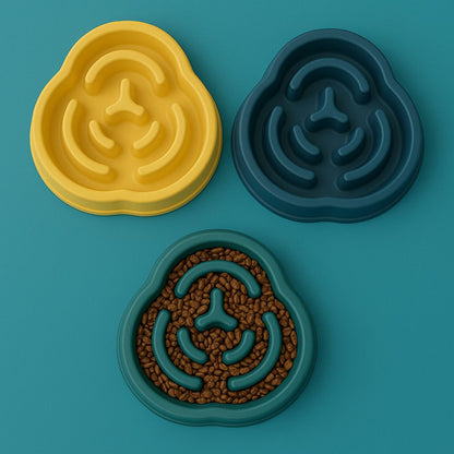 Pet slow food bowl